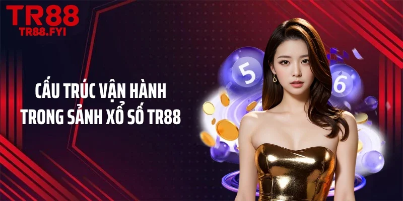 Cấu trúc vận hành trong sảnh xổ số TR88