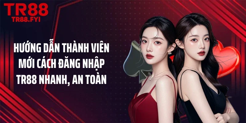 Hướng dẫn thành viên mới cách đăng nhập TR88 nhanh, an toàn
