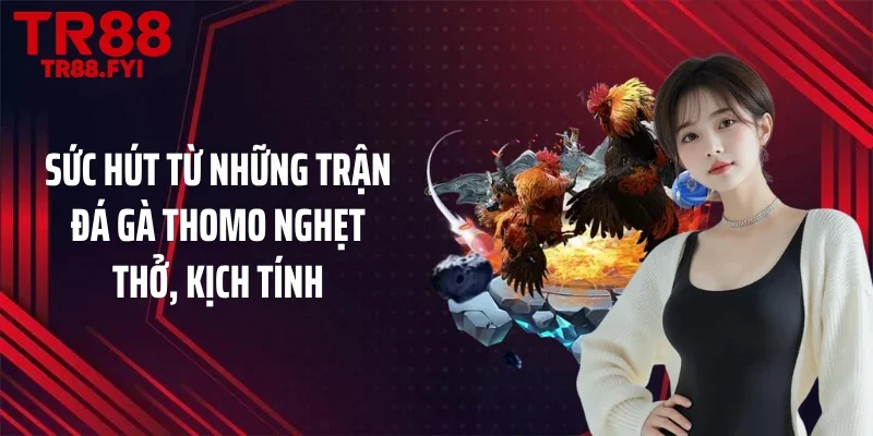 Sức hút từ những trận đá gà Thomo nghẹt thở, kịch tính